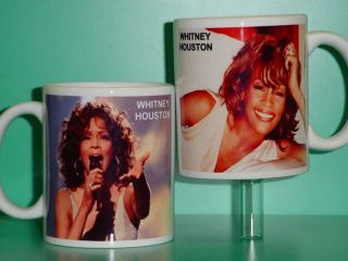 Whitney Houston - With 2 Photos - Designer Collectible Gift Mug