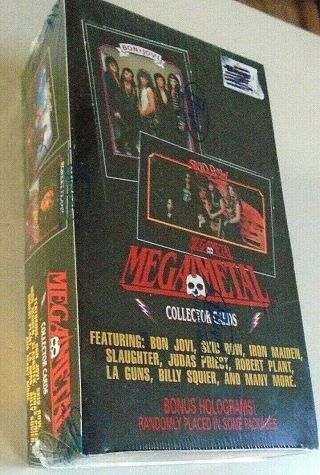Collector Cards / Megametal / Case Of 36 Packs 12 Cards Pack / Cond.
