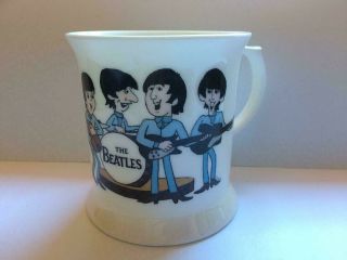 The Beatles Cartoon Bone China Mug John Lennon Paul Mccartney George Harrison