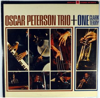 Oscar Peterson Trio,  One,  Clark Terry - Mercury Stereo Lp - Ray Brown