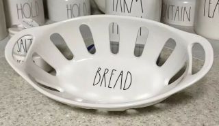 Rae Dunn Bread Basket Ll Large Letter Ceramic Bowl By Magenta