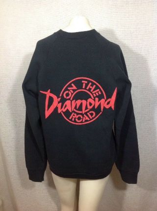 Neil Diamond Sweatshirt On The Road Black Large
