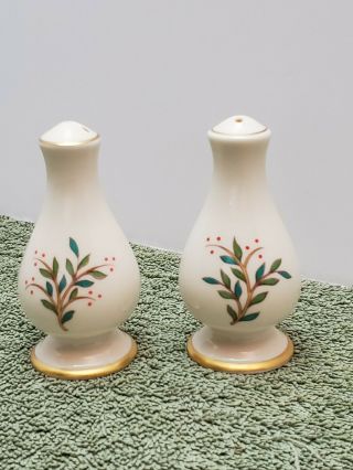 Franciscan China California Fremont Pattern Salt And Pepper Shakers