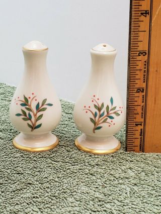 FRANCISCAN CHINA CALIFORNIA FREMONT PATTERN SALT AND PEPPER SHAKERS 5