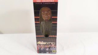 Nib 2001 Best Buy Justin Timberlake Nsync Bobble Head Doll