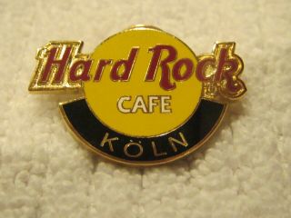 Hard Rock Cafe Cologne 2015 Alternative City Name Classic Logo " Köln " Pin