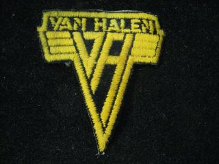 Vintage Van Halen 2.  5 " X 3 " Jacket Patch