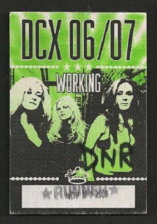 Dixie Chicks Authentic Backstage Pass 2006 Pepsi Center Denver Colorado.  14.  95