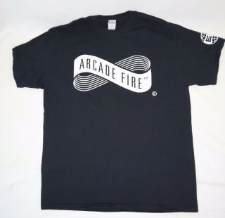 Arcade First T - Shirt Arcade Fire Infinite Content Tour 2017 Canada Usa Size L