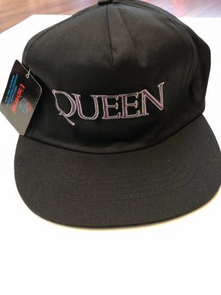 Queen Logo Embroidered Rock Express Cap/ Sample From The 90’s