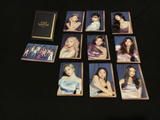 TWICE 8th Mini Album Feel Special Opened w/ Poster & Pre - order Benefit Blue ver 5