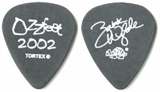 Ozzy Osbourne Zakk Wylde Authentic 2002 Ozzfest Tour Signature Band Guitar Pick