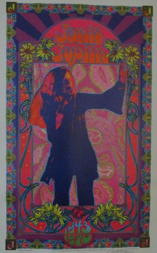 Janis Joplin Poster by Bob Masse 2
