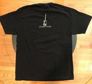 VAN HALEN Atomic Punk T - Shirt Two - Sided Size L 2