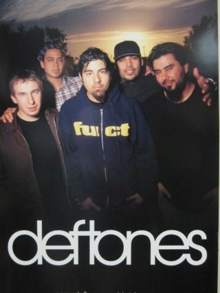 The Deftones 2000 White Pony Fuct Promotional Poster Old Stock Sweetness