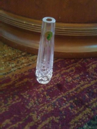 Waterford Crystal Tapered Bud Vase,  7 "
