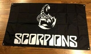 Scorpions Band Flag Banner Cloth Poster 3 