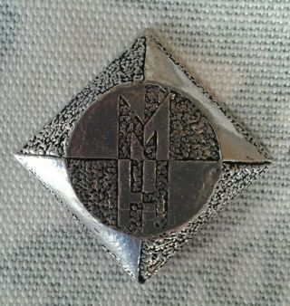 Machine Head Cast Metal Pin Badge Vintage 333 Alchemy Poker