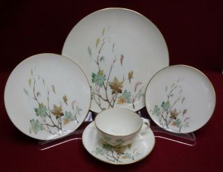 Lenox China Westwind Pattern 5 - Piece Place Setting Cup Saucer Dinner Salad Bread