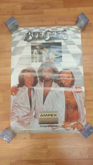 Bee Gees Ampex Poster The Tape Of The Stars 31 " By 21 "