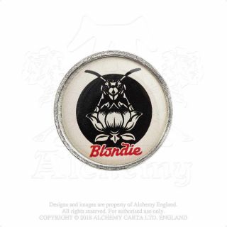 Alchemy Rocks - Blondie - Pollinator Pewter Pin Badge Punk Rock