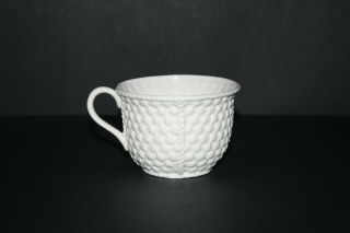 Tiffany & Co.  1994 " Tiffany Weave " Tea Cup,  Bone China - Made In Ireland