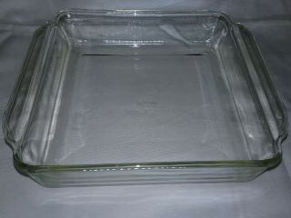 Vintage Anchor Hocking Fire King 8 " Square Brownie Baking Dish 452