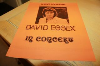 David Essex - Concert Programme 1970 