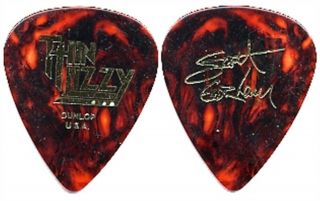 Thin Lizzy Scott Gorham Authentic 2007 Concert Tour Signature Stage Guitar Pick