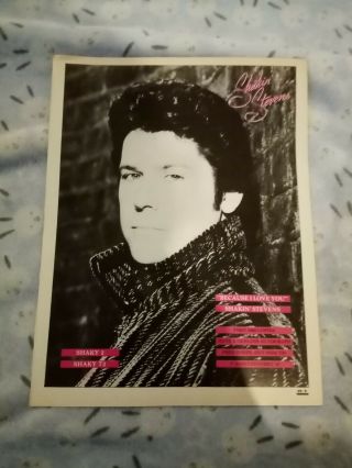 (tbebk24) Advert/poster 11x8 " Shakin Stevens - Because I Love You