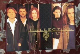 Collective Soul On Atlantic Records 1996 Rare Promotional Poster