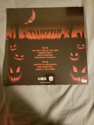 ICP MNE Psychopathic Twiztid Fright Fest Limited Edition Orange Vinyl Only 1000 2