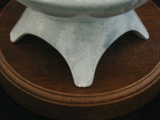 Roselane Pottery Pasadena California Footed Vintage Bowl Signed SK 4