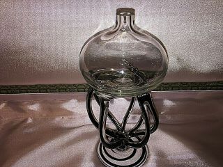 A Jozefina Krosno Bud Vase/oil Lamp