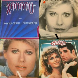 Lp Vinyls Set: Xanadu 1980 Grease 1977 Olivia Newton John 
