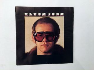 Elton John - Rock Of The Westies Concert Tour Book Program - Fan Club Inserts