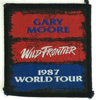 Gary Moore - Wild Frontier Tour 1987 - Old Og Vtg 1980 