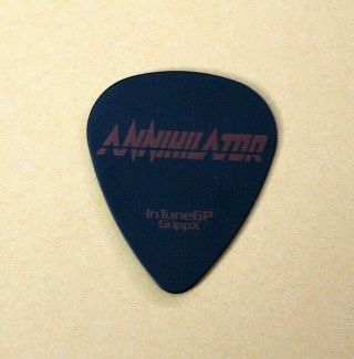 Annihilator // Jeff Waters Custom Tour Guitar Pick / Testament Vader Death Angel