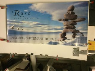 Rush “test For Echo”.  1996 Promo Poster