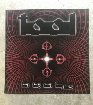 Tool Lateralus Double Sided Album Promo Flat Poster 12” X 12” 2001 -