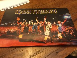 Iron Maiden Rock In Rio 1998 Promo Poster 11x17