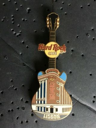 Hard Rock Cafe Lisbon Facade Guitar Pin
