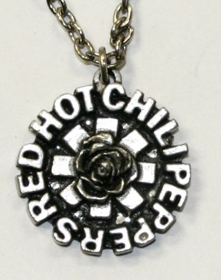 Poker Rox Red Hot Chili Peppers Necklace Pendant Rhcp