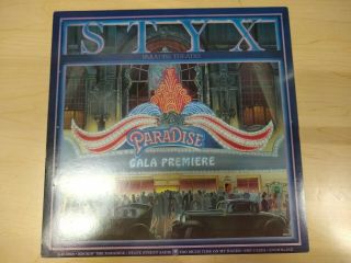 Styx Paradise Theater Poster Flat