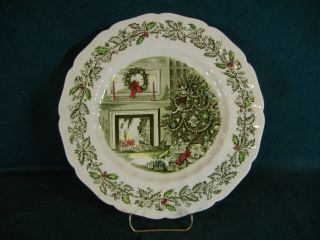 Johnson Brothers Merry Christmas - Hand Engraving - Dinner Plate
