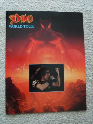 Dio The Last In Line 1984 Concert Tour Program Book