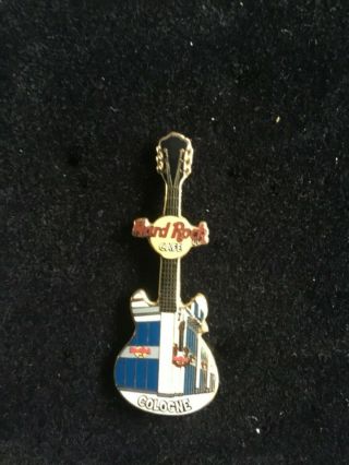 Hard Rock Cafe Cologne Facade Guitar Pin (b)