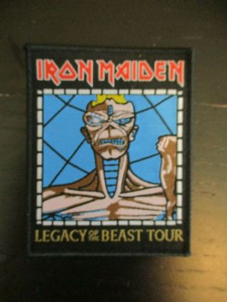 Iron Maiden Patch From San Antonio 2019 Show