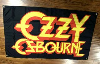 Ozzy Osbourne Flag Cloth Poster 3 