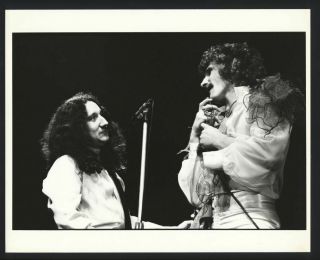 1970s Uriah Heep On Stage Vintage Photo English Metal Band Gp